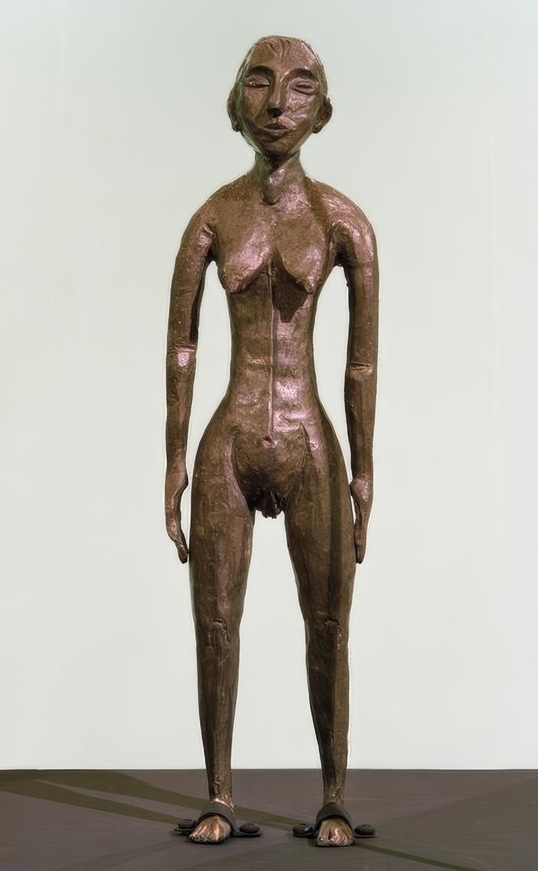 Nu feminino, De pé (Figura em pé) de Ernst Ludwig Kirchner