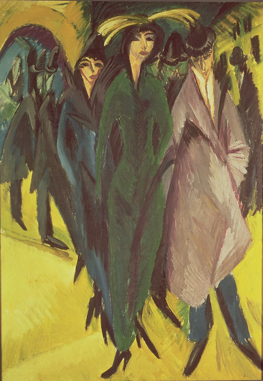 Mulheres na Rua de Ernst Ludwig Kirchner