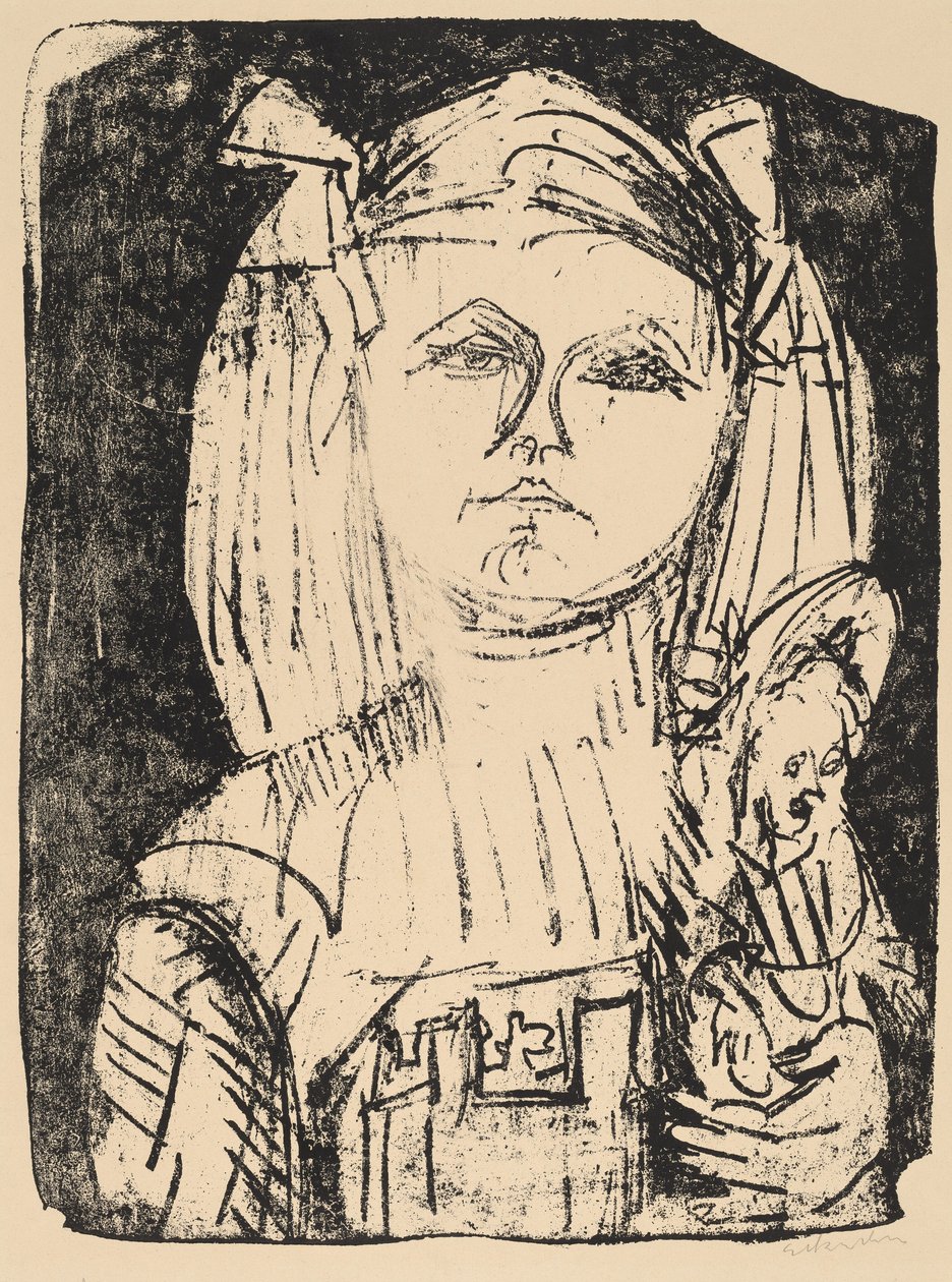 Natureza morta de Ernst Ludwig Kirchner