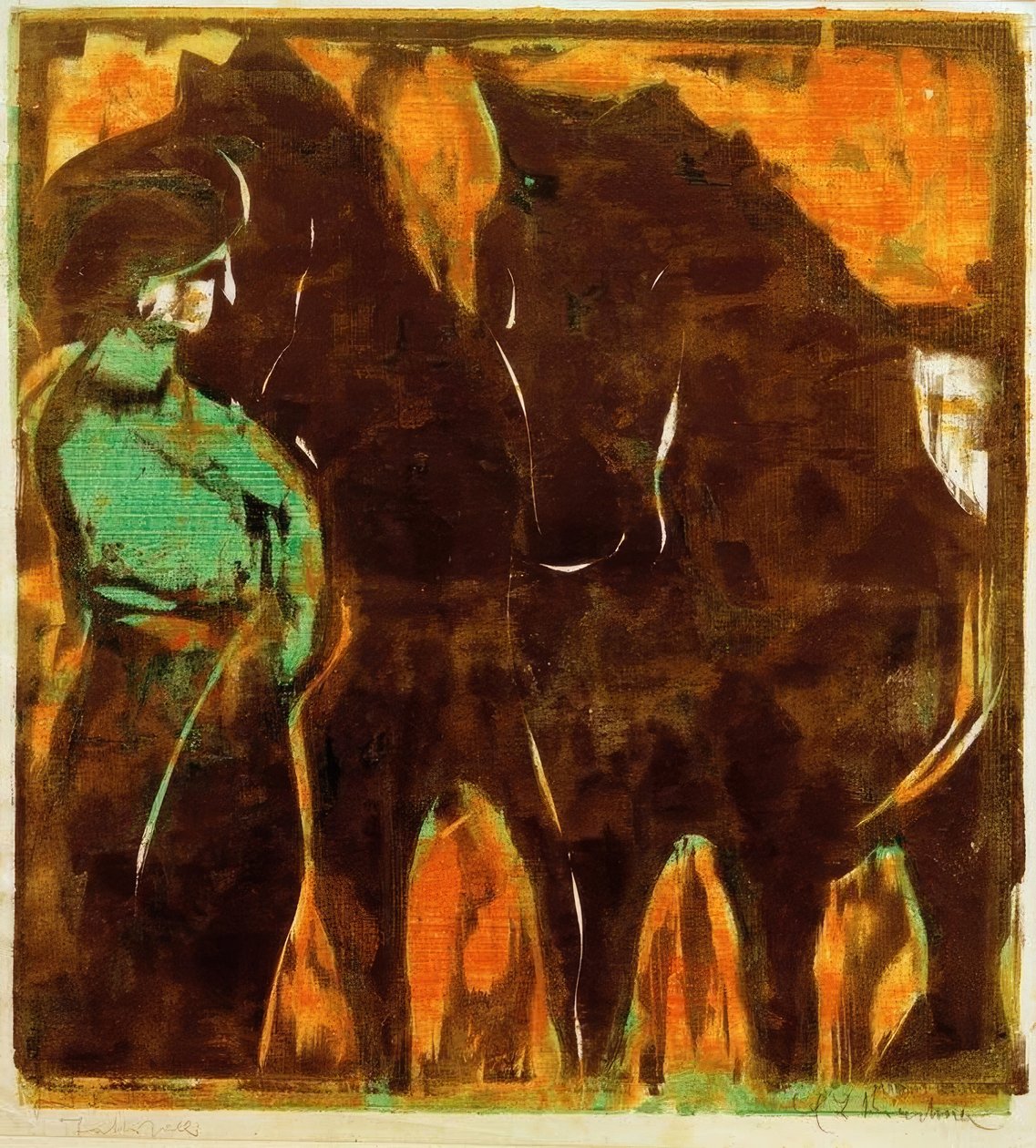 imagem circo de Ernst Ludwig Kirchner