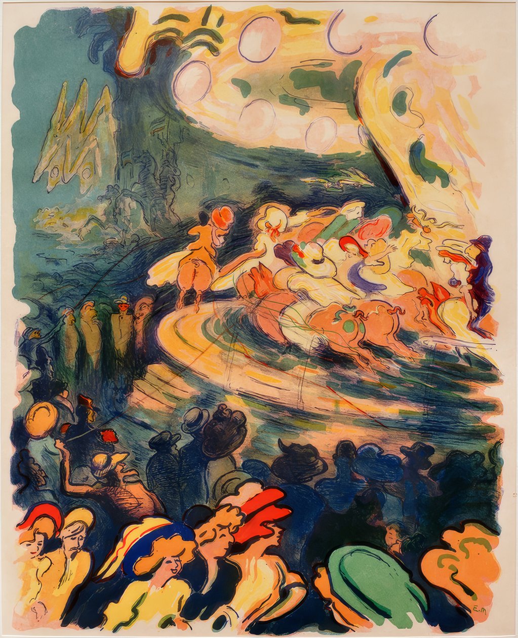Carrossel em Paris de Ernst Matthes