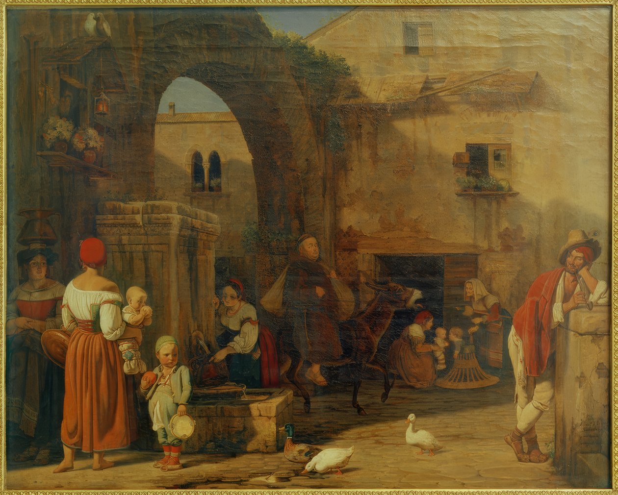 E.Meyer, Am Marktplatz e Fonte no Tivoli de Ernst Meyer