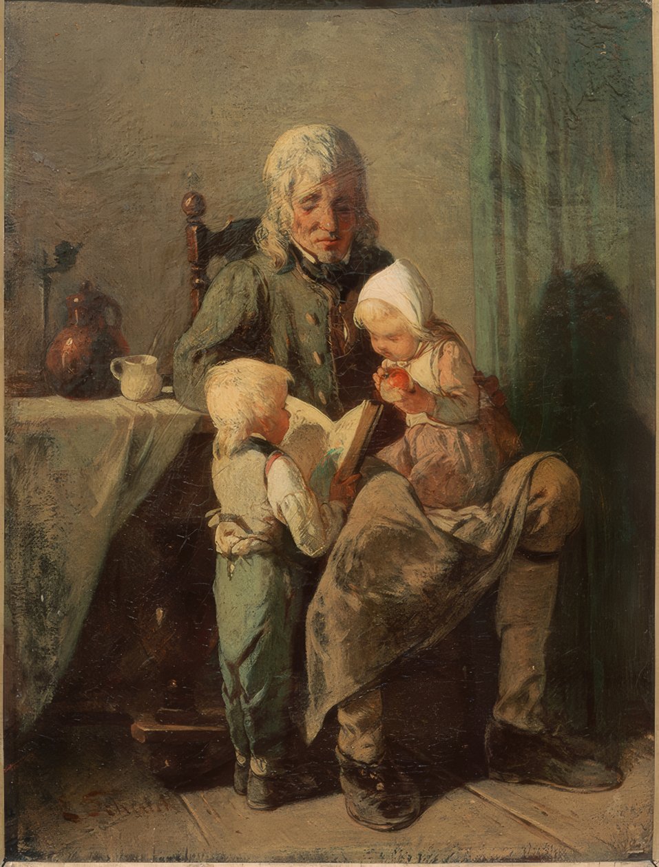 Avô e netos de Ernst Schalck