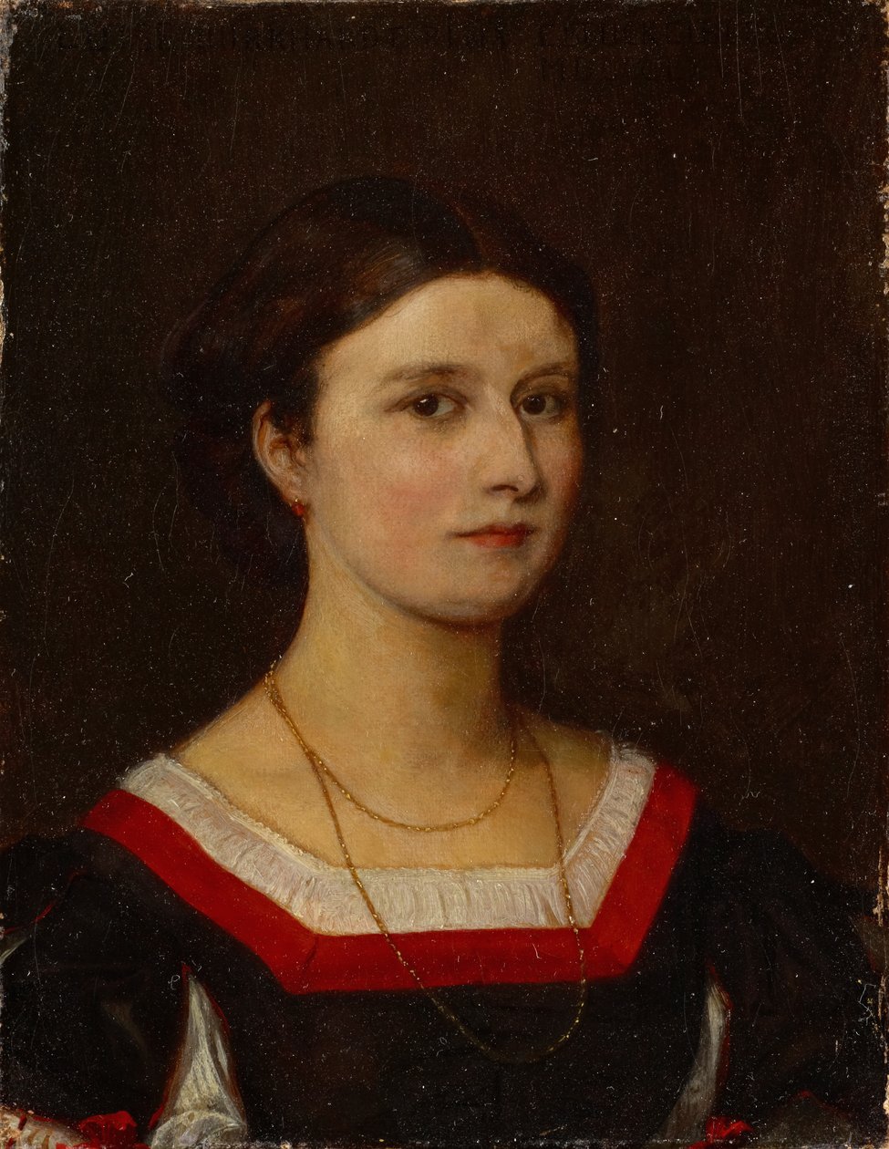 Retrato de Luise Bachofen-Burckhardt de Ernst Stückelberg