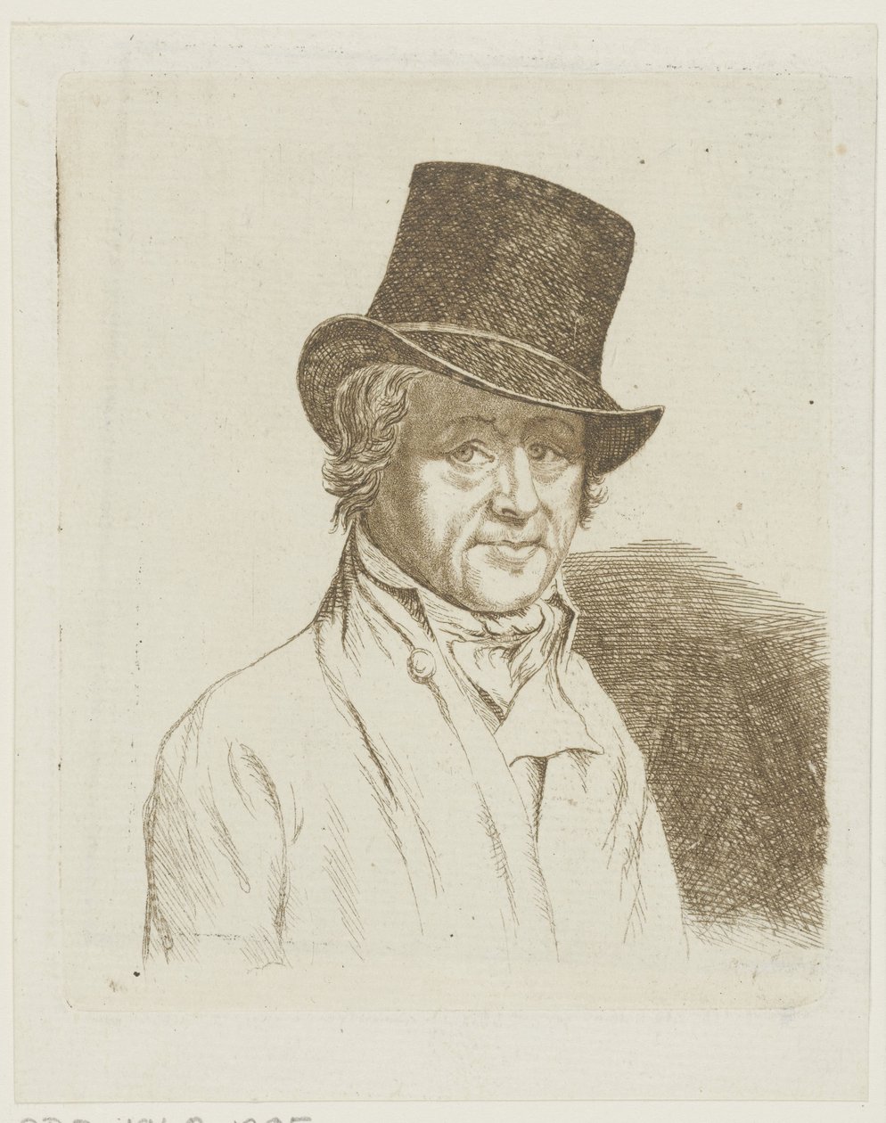 Retrato de Wouterus de Nooy de Ernst Willem Jan Bagelaar