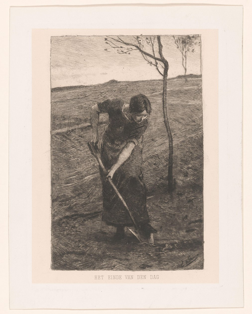 Criar mulher
O fim do dia (título sobre o objecto) de Ernst Witkamp