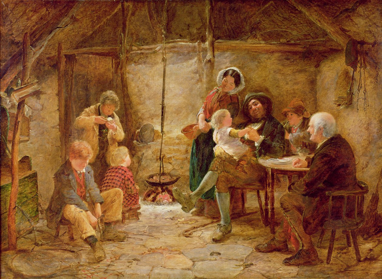 Felicidade, 1863 de Erskine Nicol