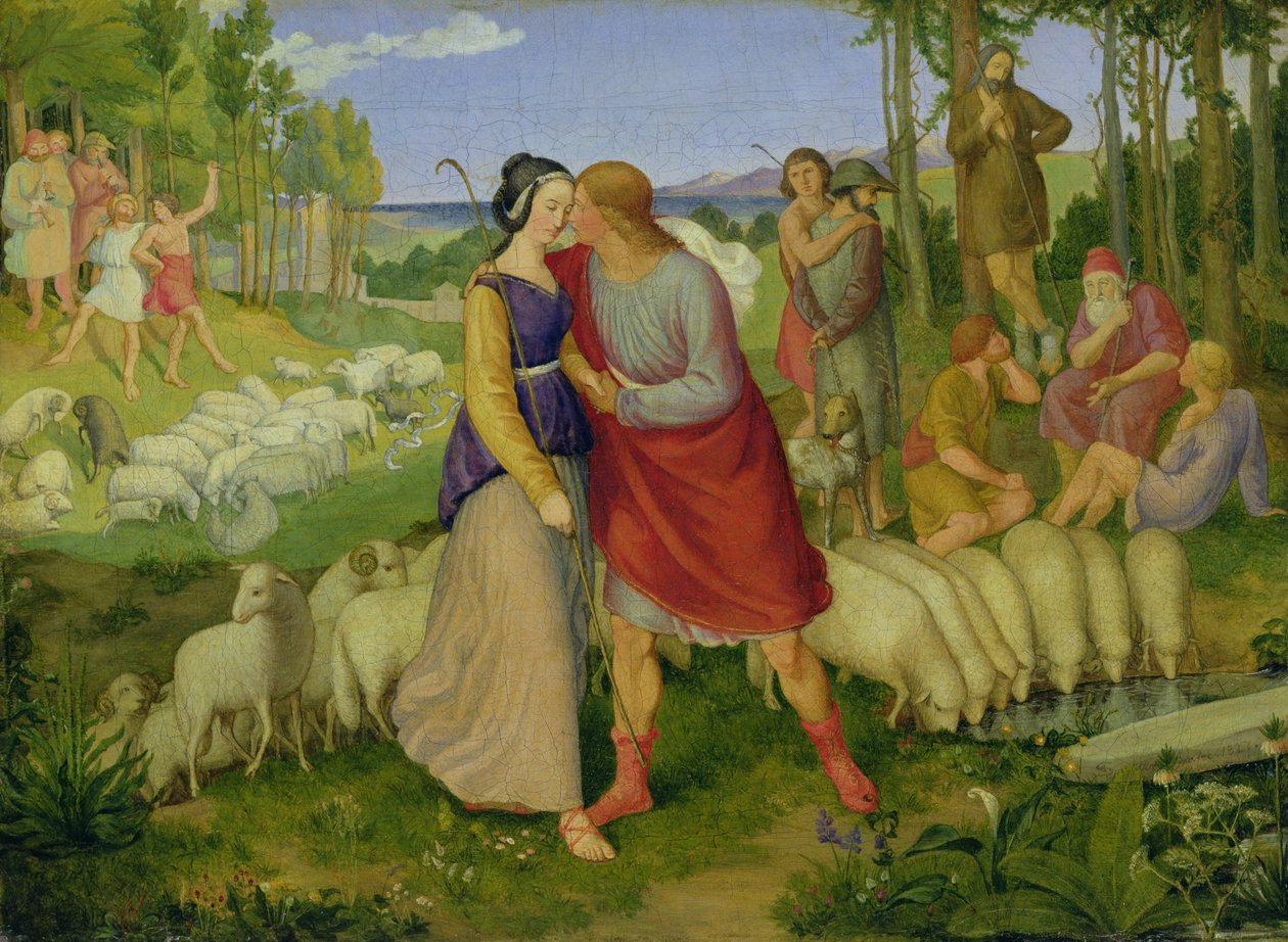 Jacó encontra-se com Raquel, 1827 de Erwin Speckter