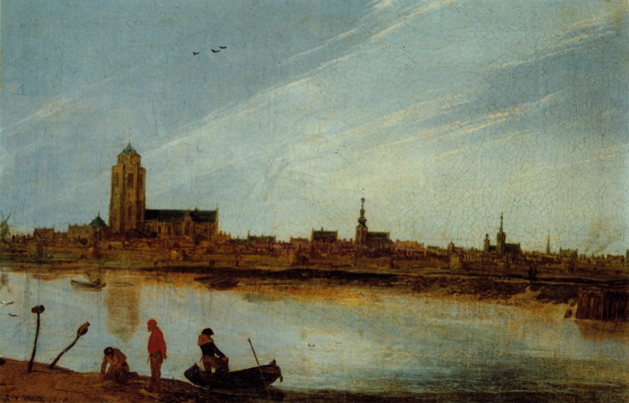 Vista, de, zierikzee de Esaias van de Velde