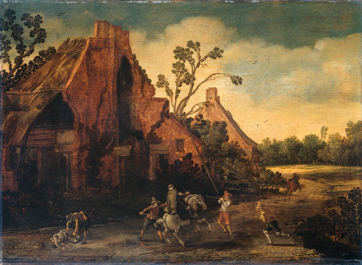 O roubo de Esaias Velde van de