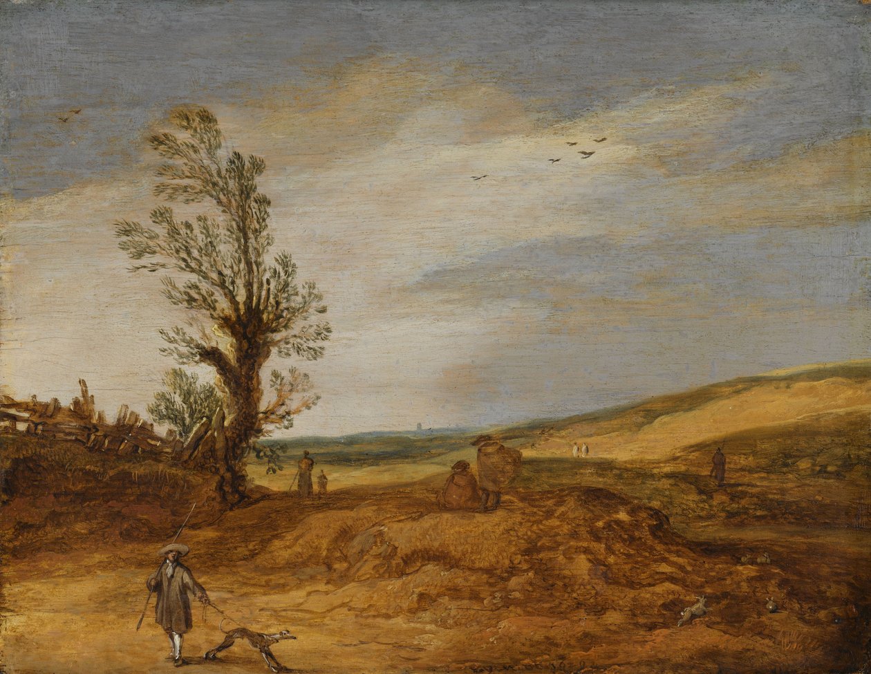 Uma Vista nas Dunas de Esaias van de Velde