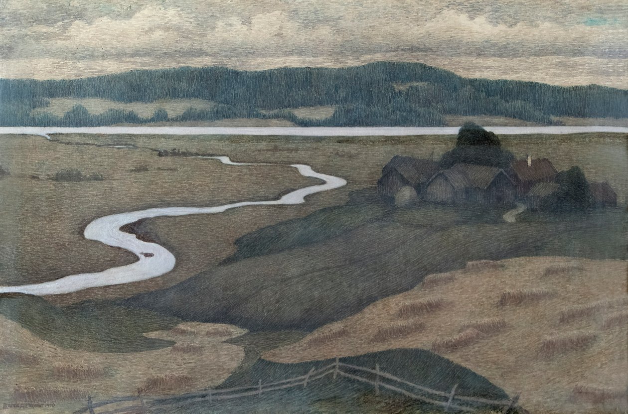 Paisagem de Svartådalen de Ester Almqvist