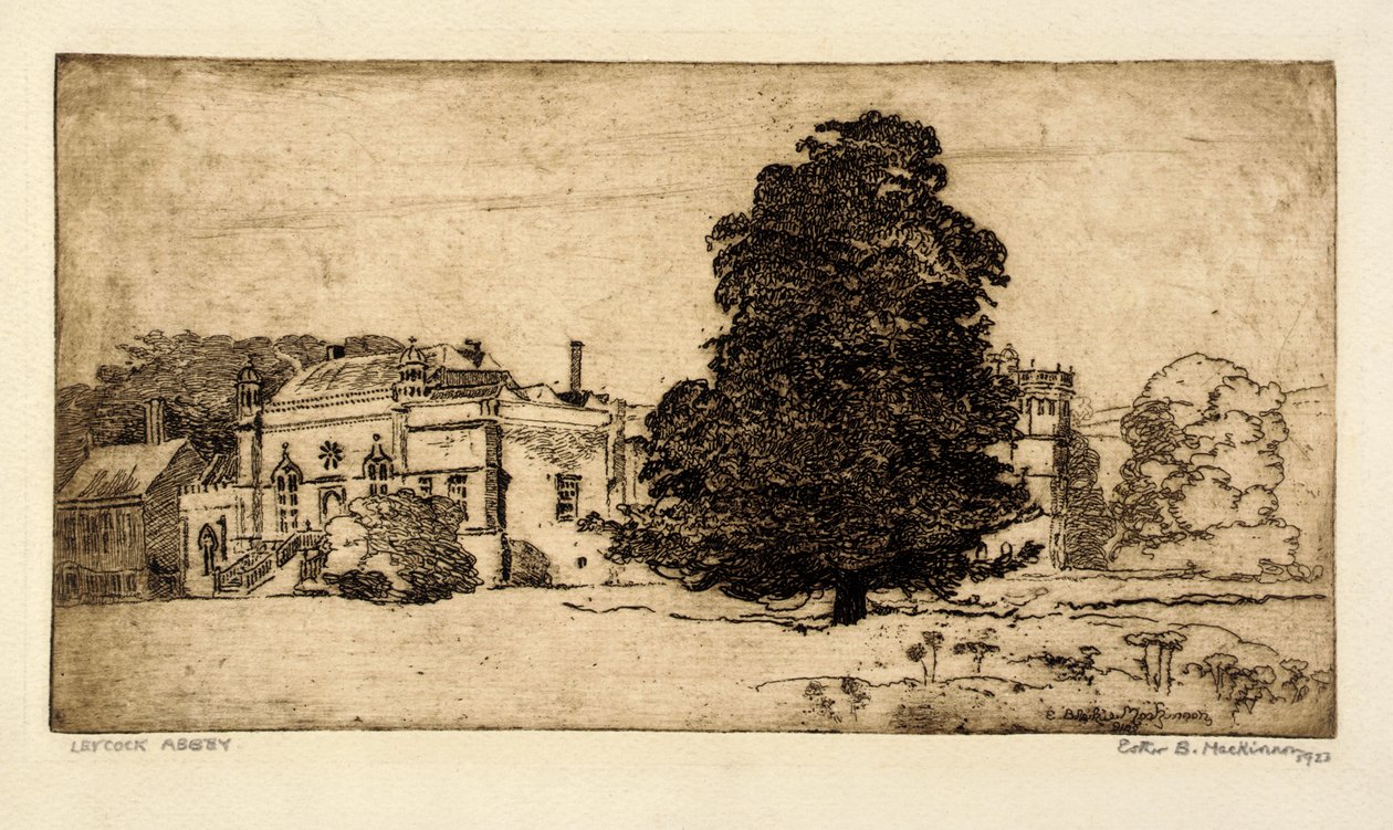 Abadia de Leycock de Esther Blaikie MacKinnon