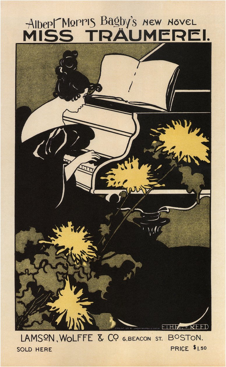 Miss Reverie: A Weimar Idyl, 1895 de Ethel Reed