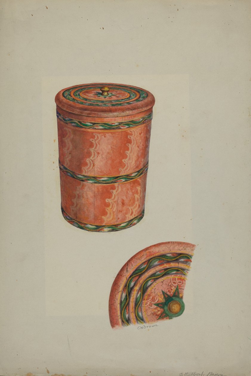 Banheira de Açúcar Alemão Pa. de Ethelbert Brown