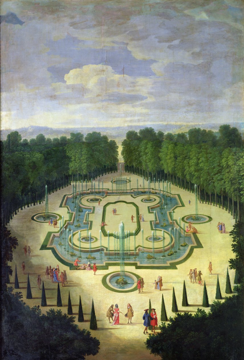 O salão da festa ou sala do conselho, c.1688 de Etienne Allegrain