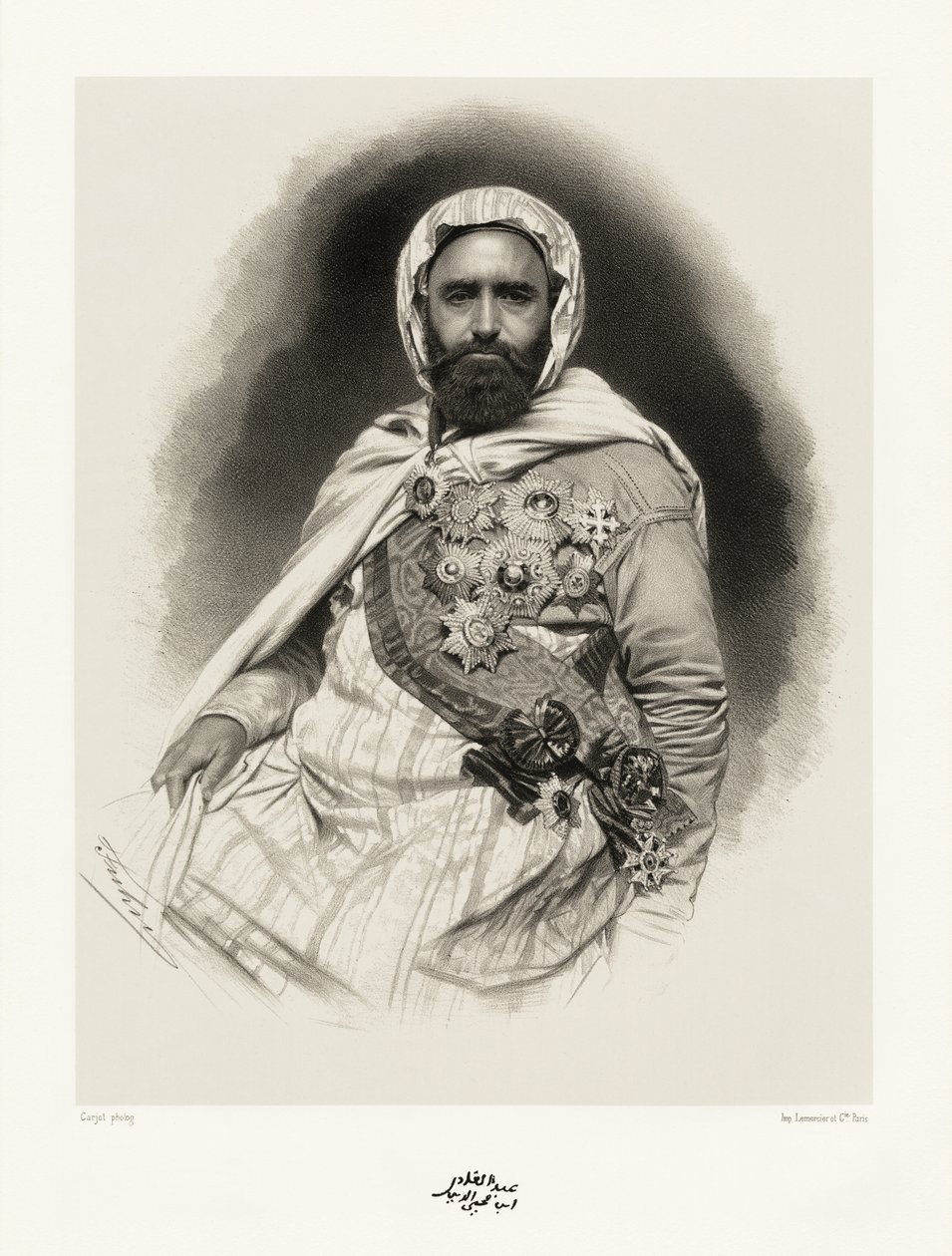 Abd-El-Kader, 1865-66 de Etienne Carjat