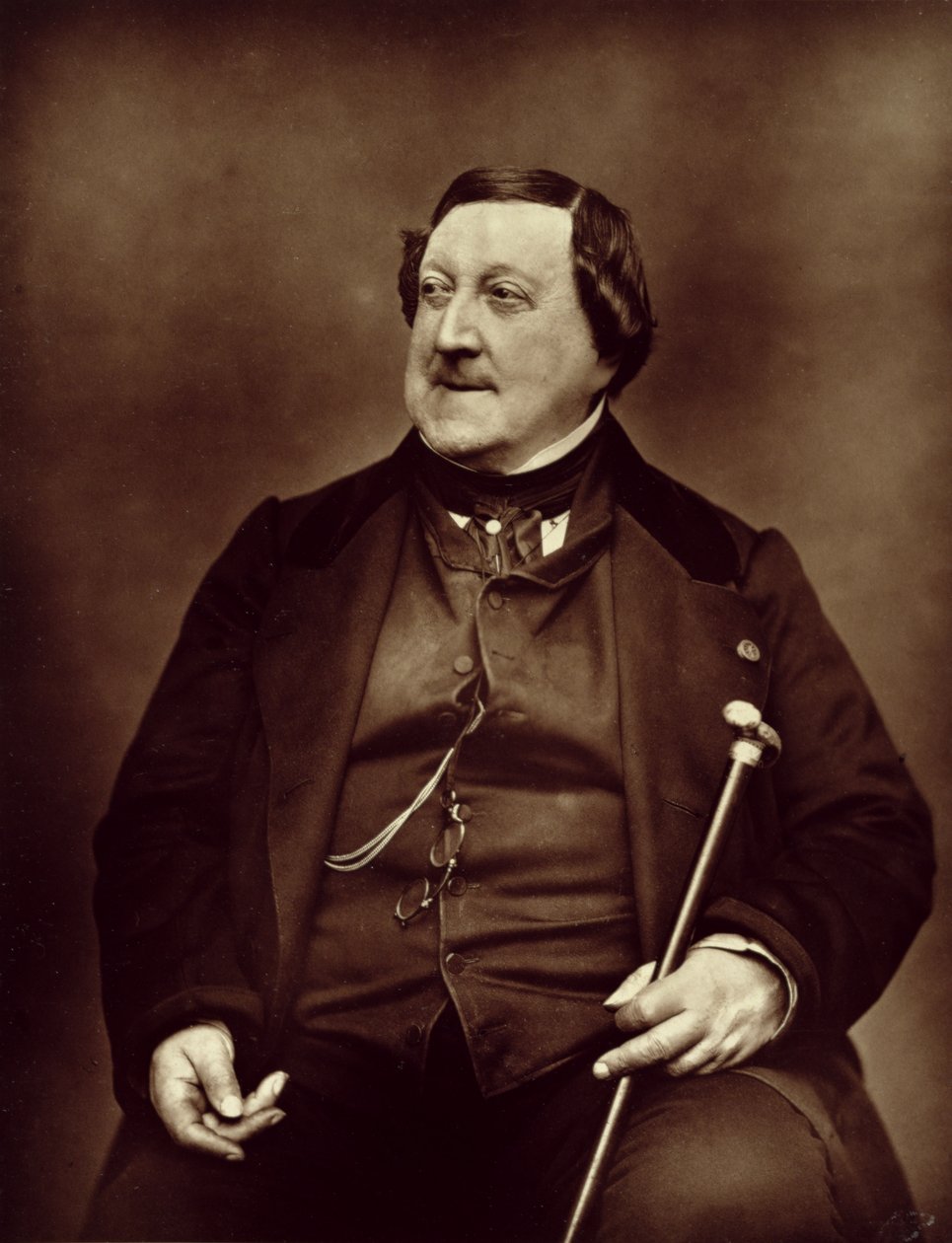 Gioacchino Rossini (1792-1868) de "Galerie Contemporaine", 1877 de Etienne Carjat