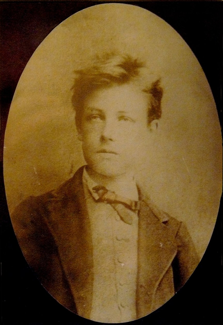 Retrato de Arthur Rimbaud, 17 anos, 1871 de Etienne Carjat