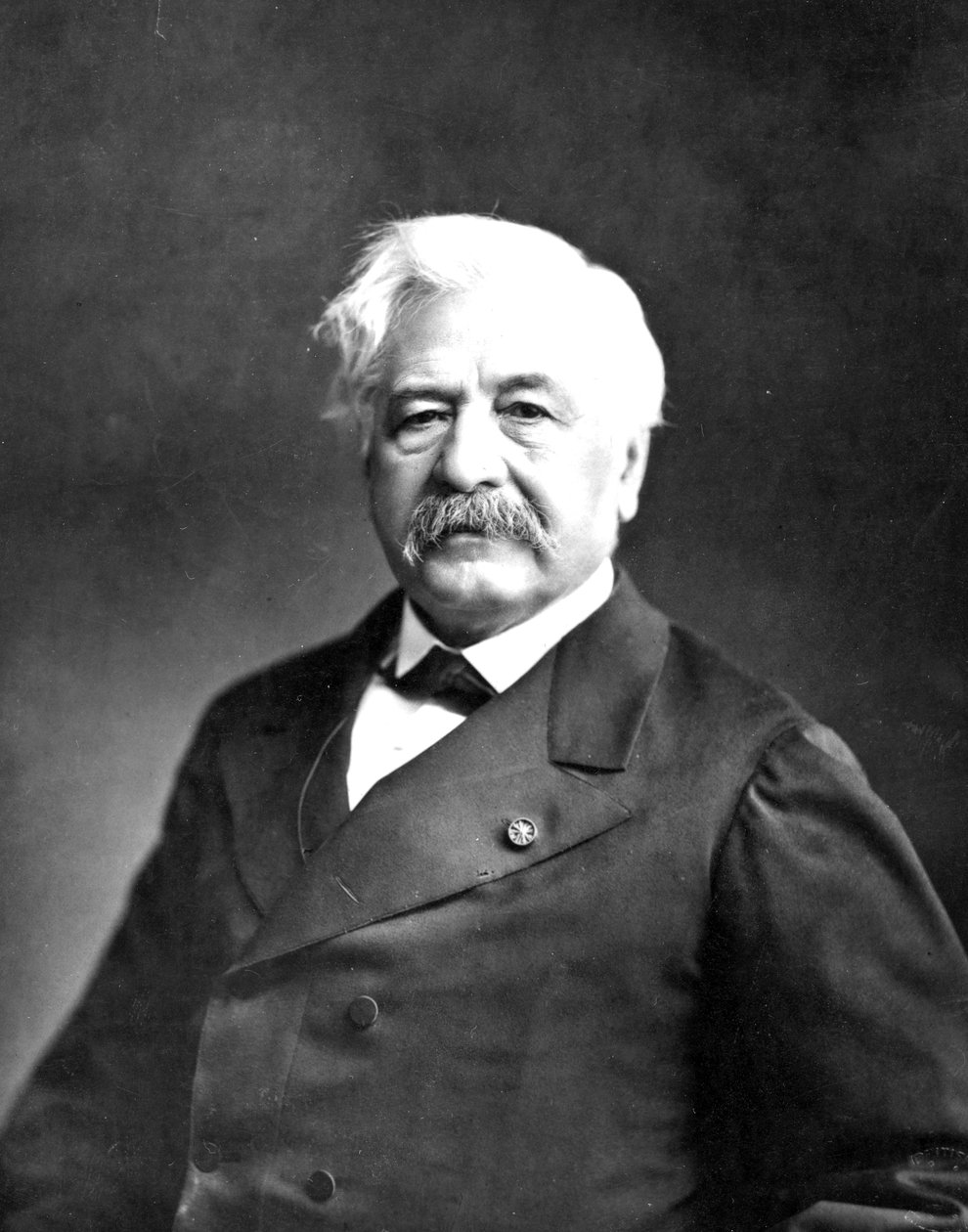 Visconde Ferdinand Lesseps, de &39;Galerie Contemporaine&39;, 1877 (foto bw) de Etienne Carjat