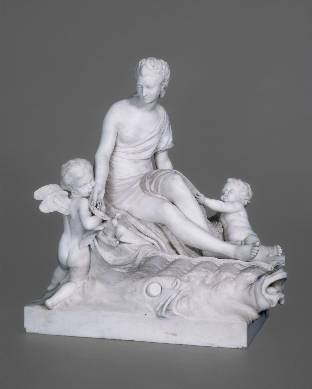 Vênus das Pombas (mármore) de Etienne Maurice Falconet