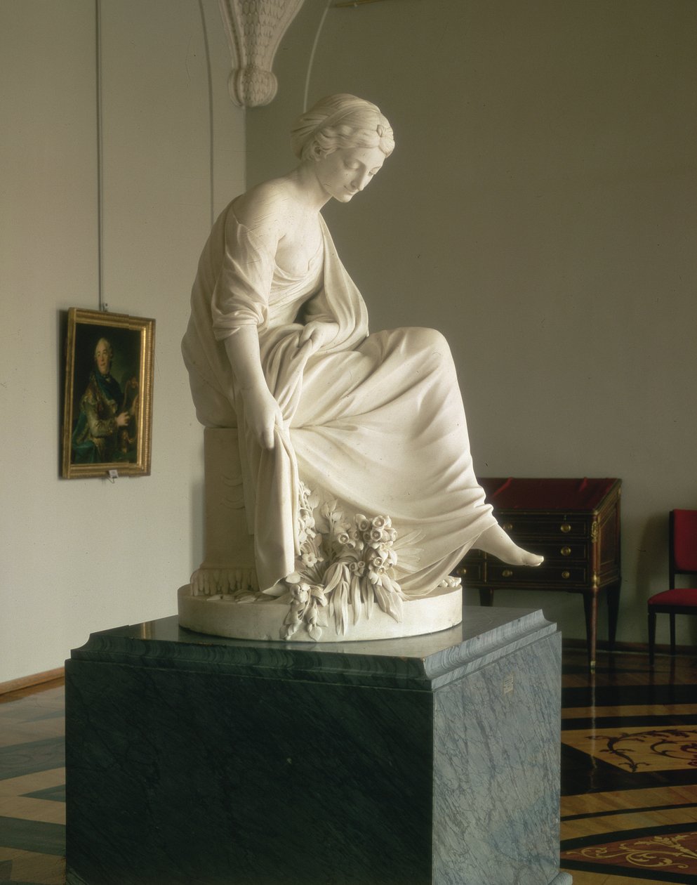 Inverno, 1771 (mármore) de Etienne Maurice Falconet