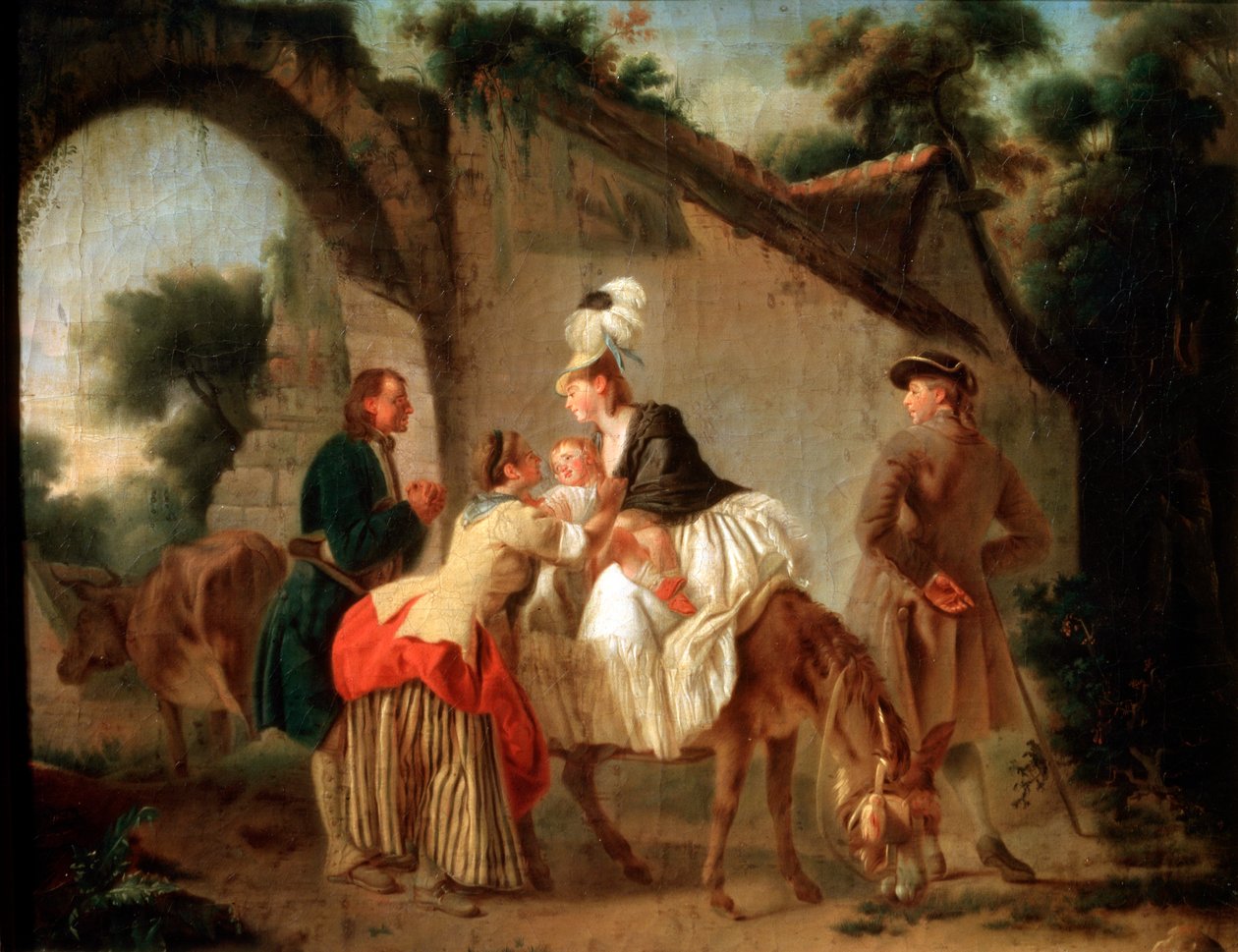 Adeus à Enfermeira Molhada, 1777. de Etienne Aubry