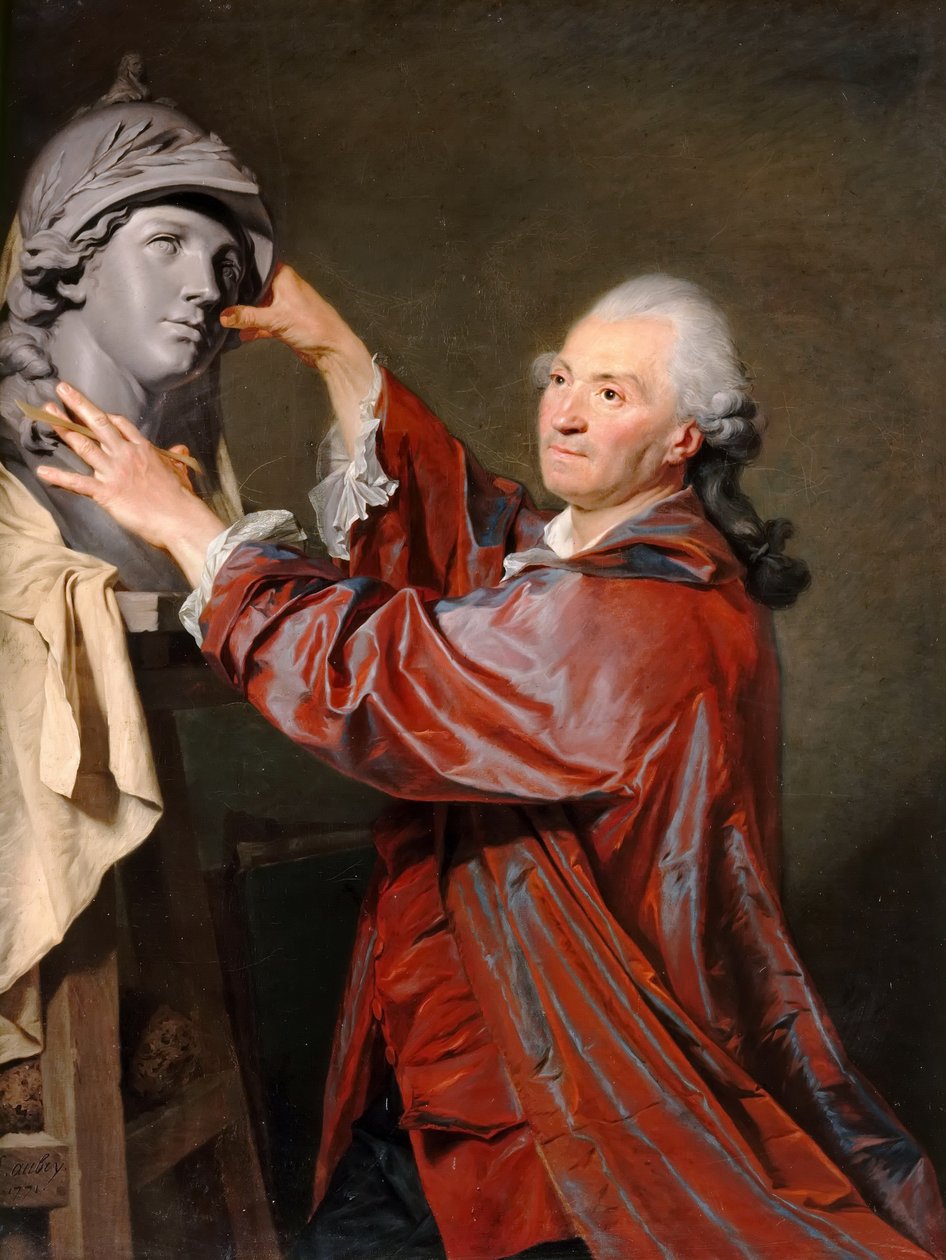 Retrato de Louis-Claude Vassé de Etienne Aubry