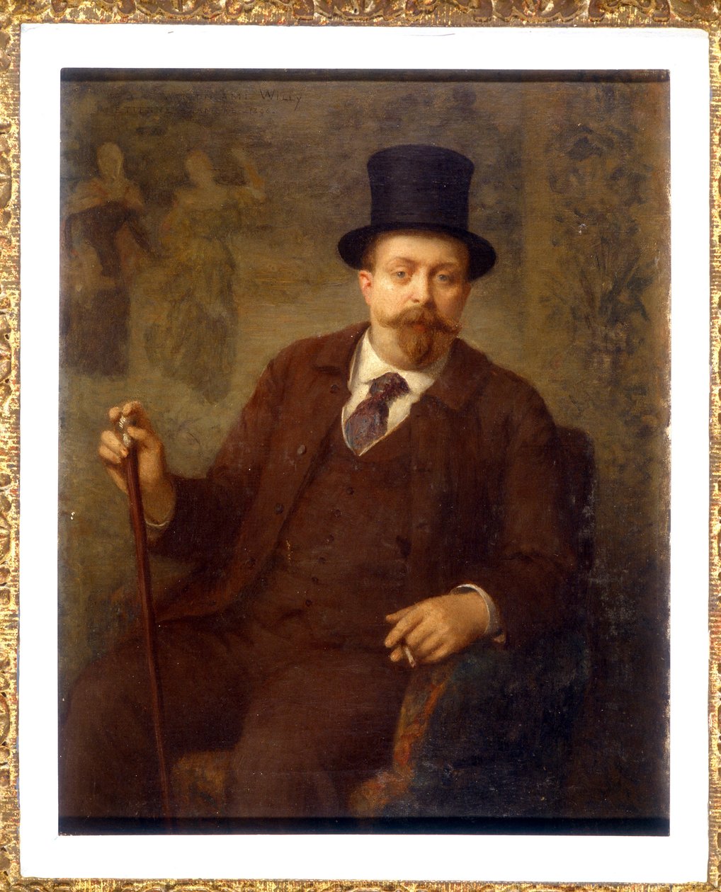 retrato de Willy (Henry Gauthier-Villars de Etienne Azambre