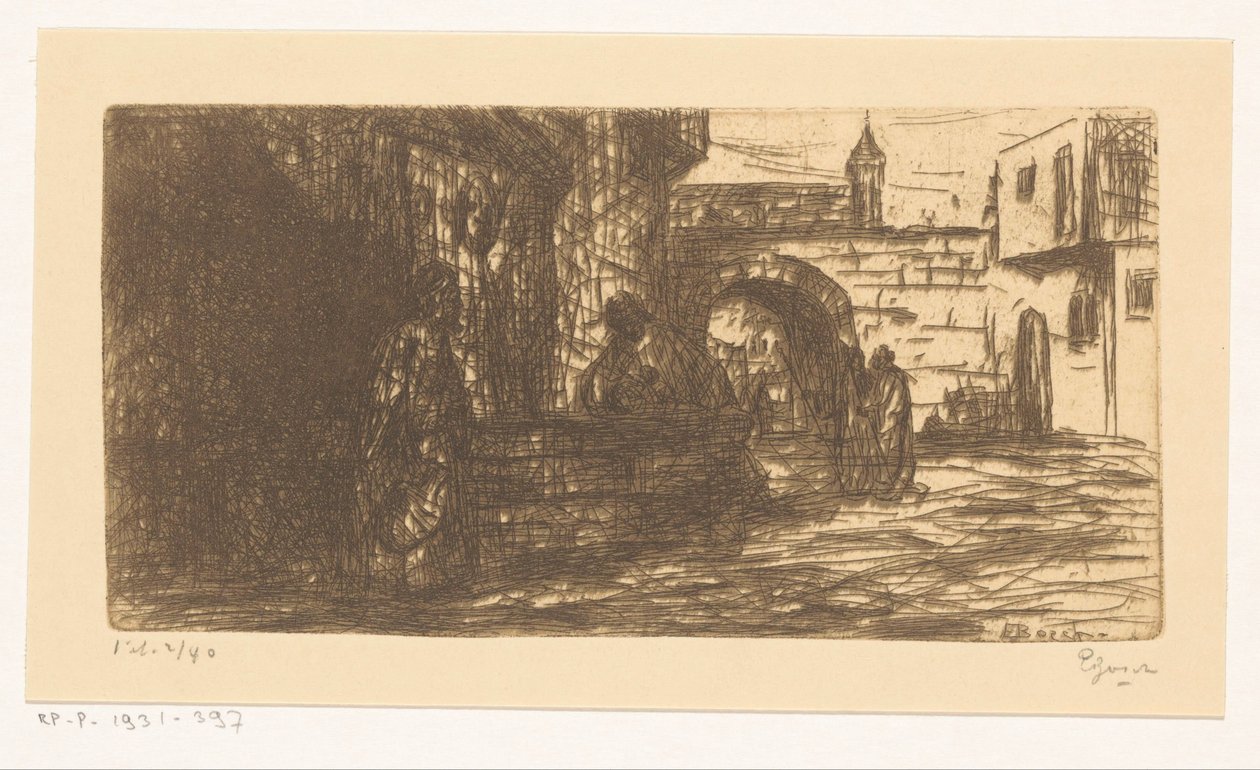 Oberammergau de Etienne Bosch (signed by artist)