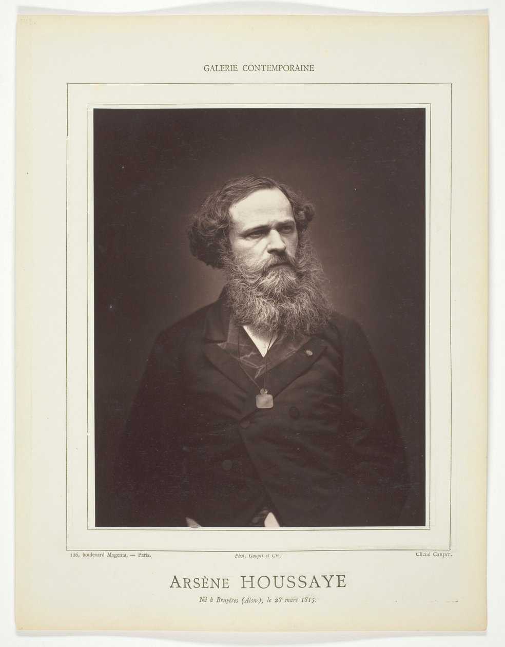 Arsène Houssaye de Etienne Carjat