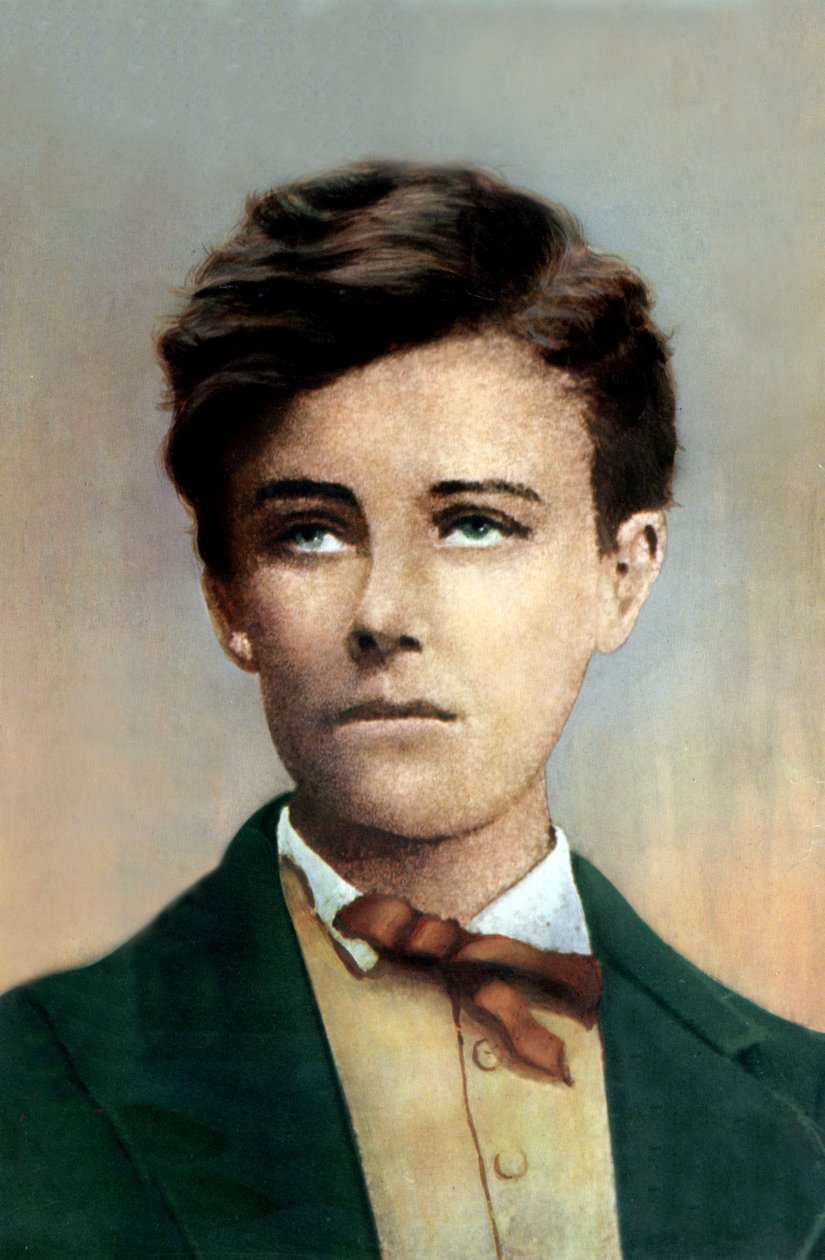 Arthur Rimbaud (1854-1891), poeta francês. de Etienne Carjat