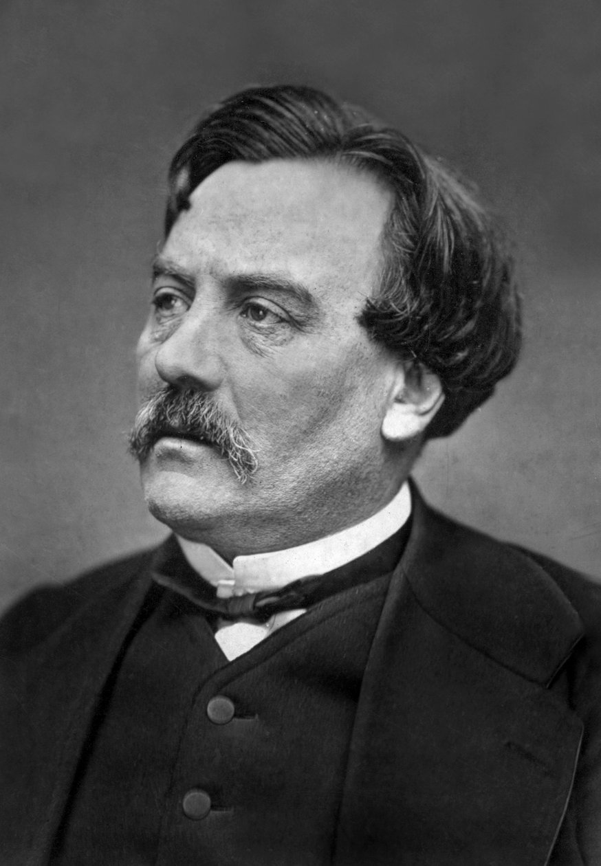 Charles-Adrien Lesot de La Penneterie aka Lacressonniere (1819-1893) ator e dramaturgo francês, foto de Carjat de Etienne Carjat