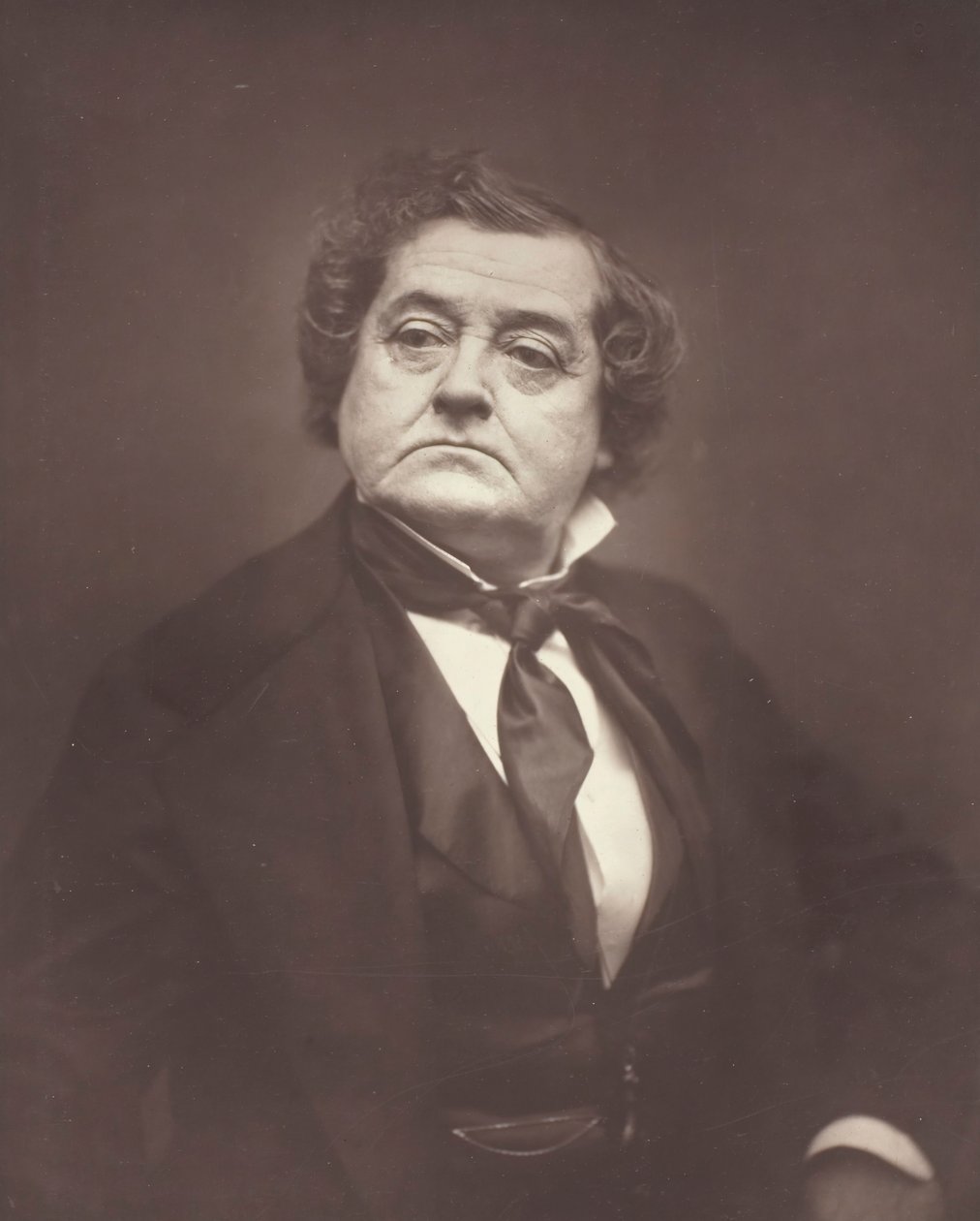 Frédérick Lemaître ator e dramaturgo francês, 1800-1976, c. 1876. de Etienne Carjat