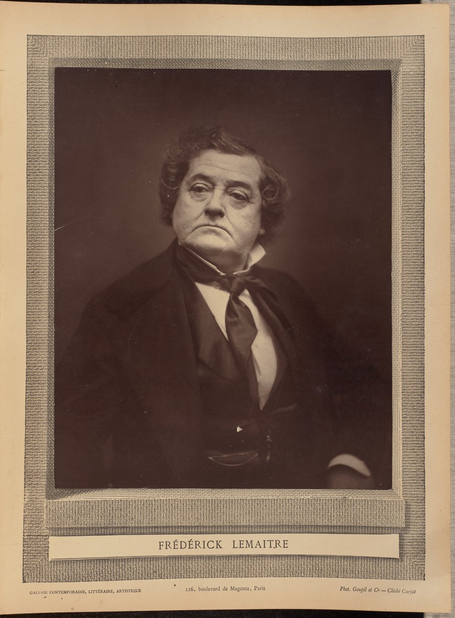 Frédérick Lemaitre de Etienne Carjat