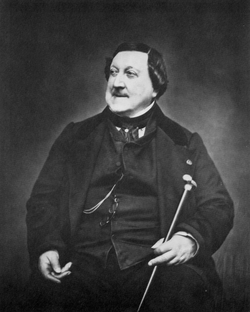 Gioachino Rossini, compositor italiano, c1865 de Etienne Carjat