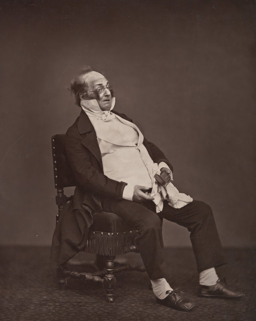 Henry Monnier, da Galeria Contemporânea, Literária, Artística, 1876-81. de Etienne Carjat