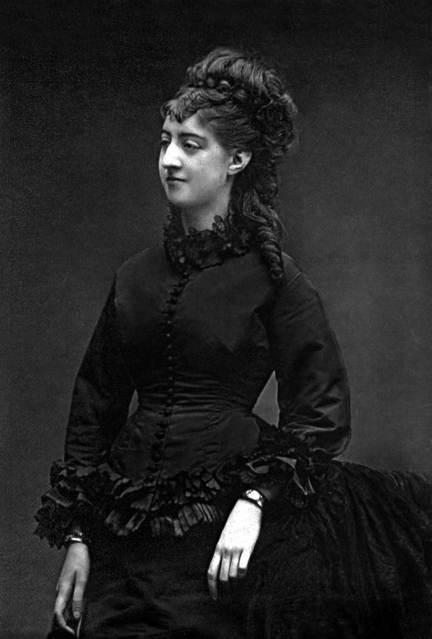 Hyacinthe Derval, comediante francês, foto de Carjat de Etienne Carjat