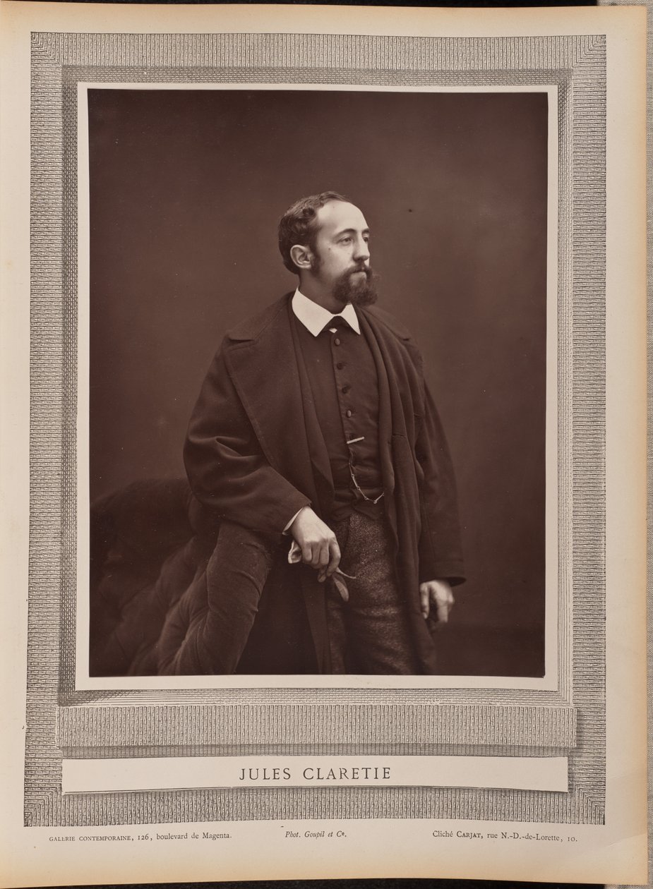 Jules Claretie de Etienne Carjat