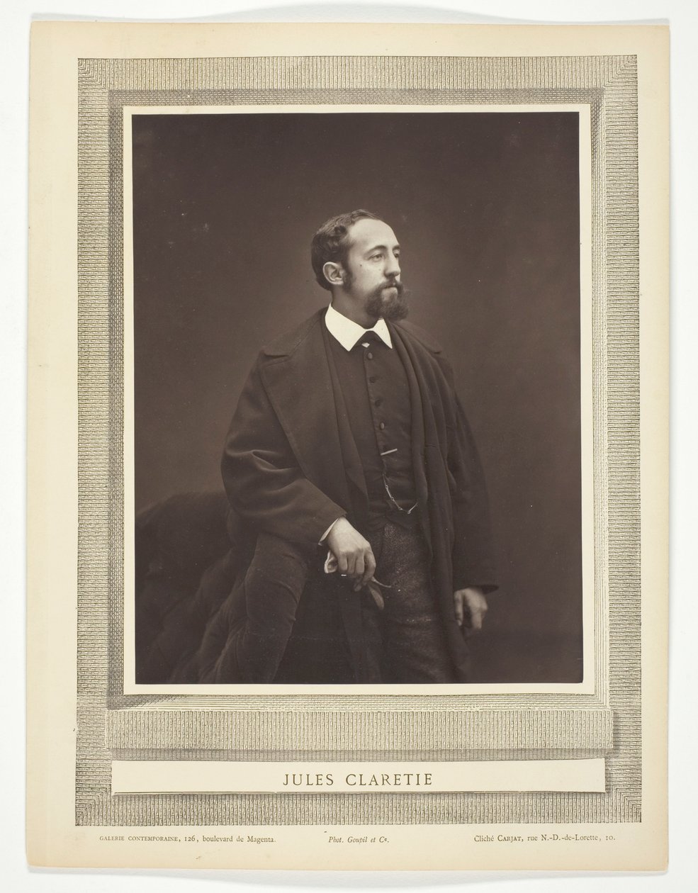 Jules Claretie de Etienne Carjat