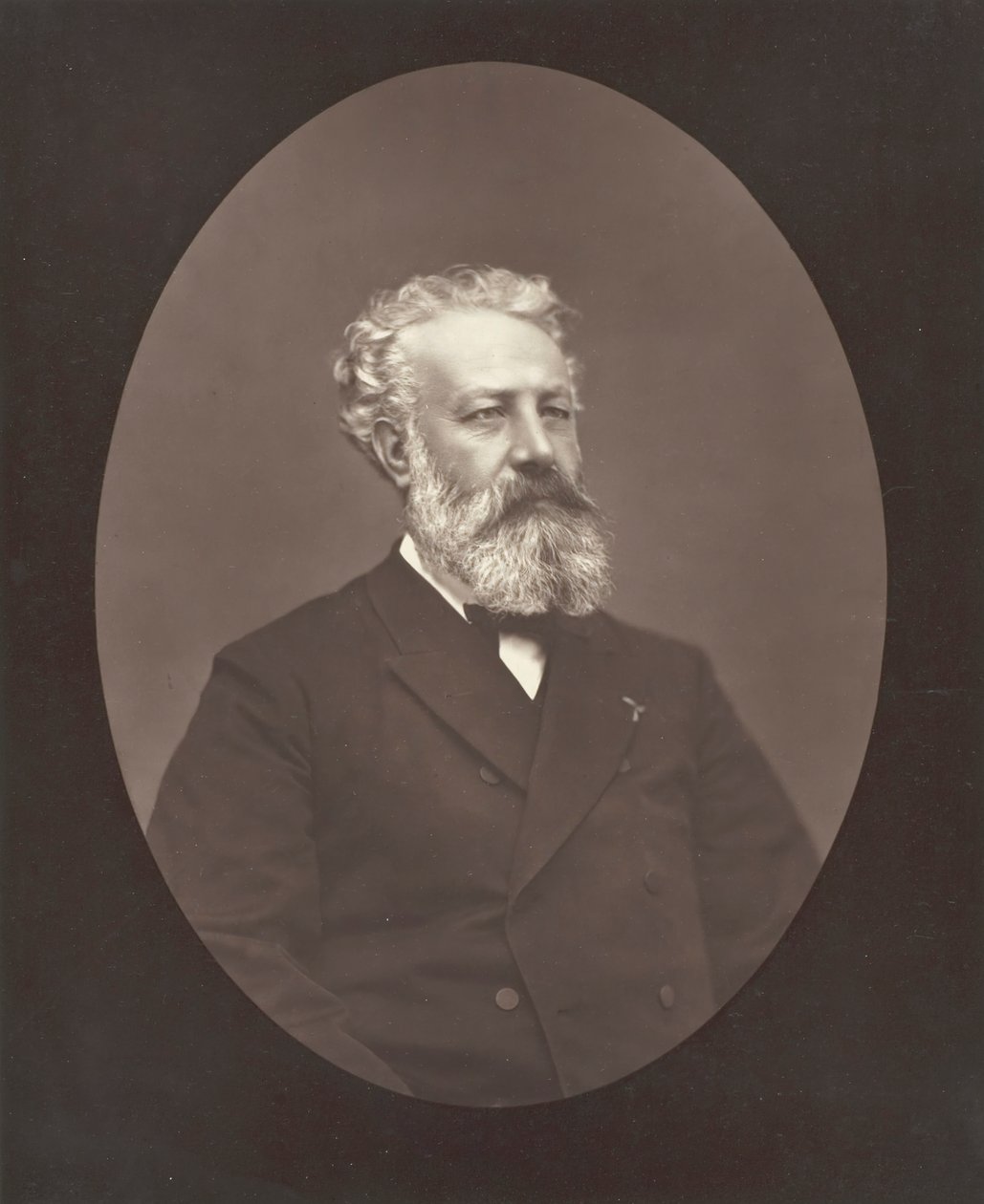 Júlio Verne, c. 1876. de Etienne Carjat