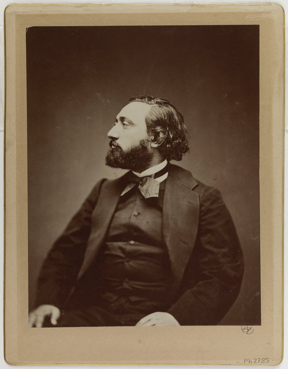Léon Gambetta (1838-1882), advogado e político de Etienne Carjat