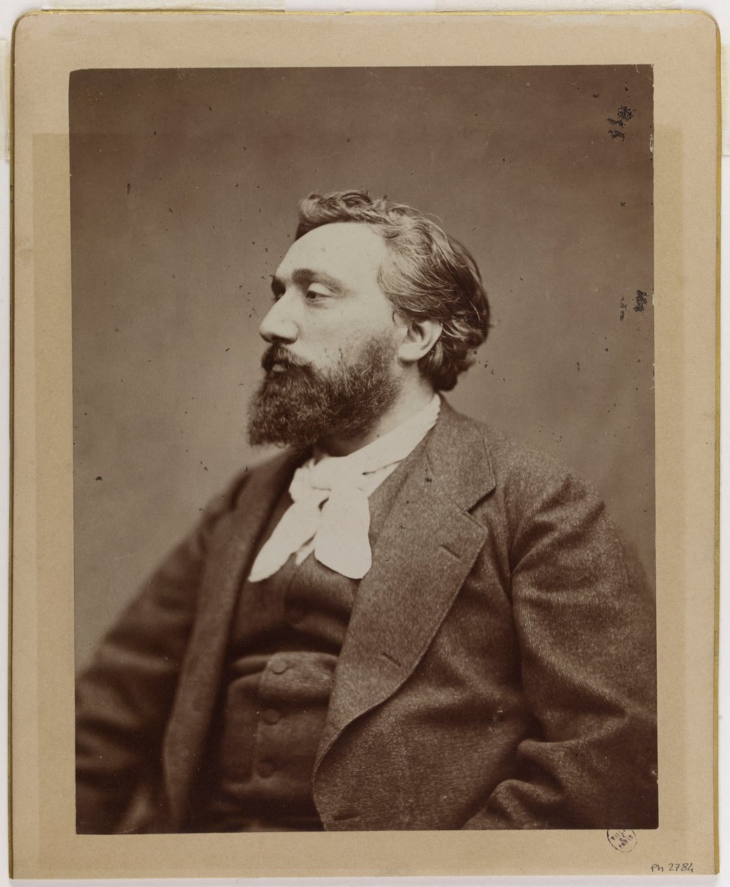Léon Gambetta (1838-1882), advogado e político. de Etienne Carjat