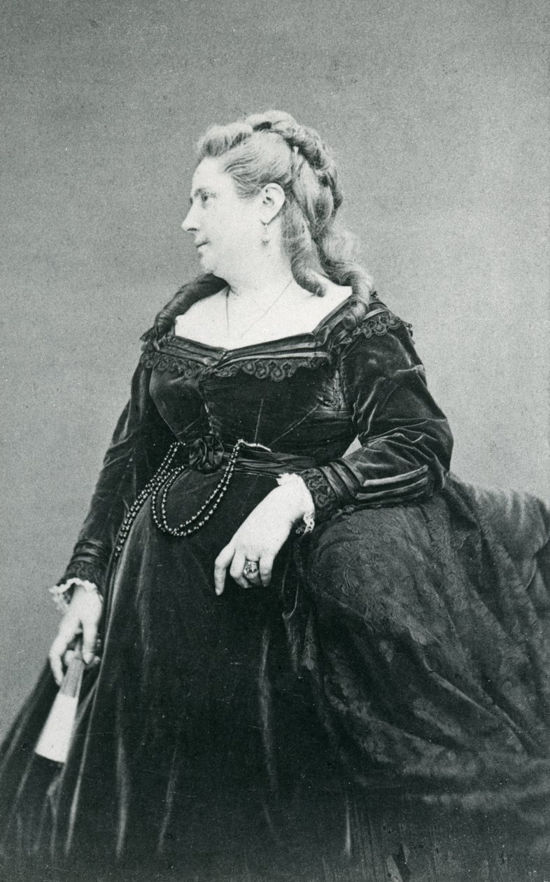 Marie Daubrun (foto a p/b) de Etienne Carjat