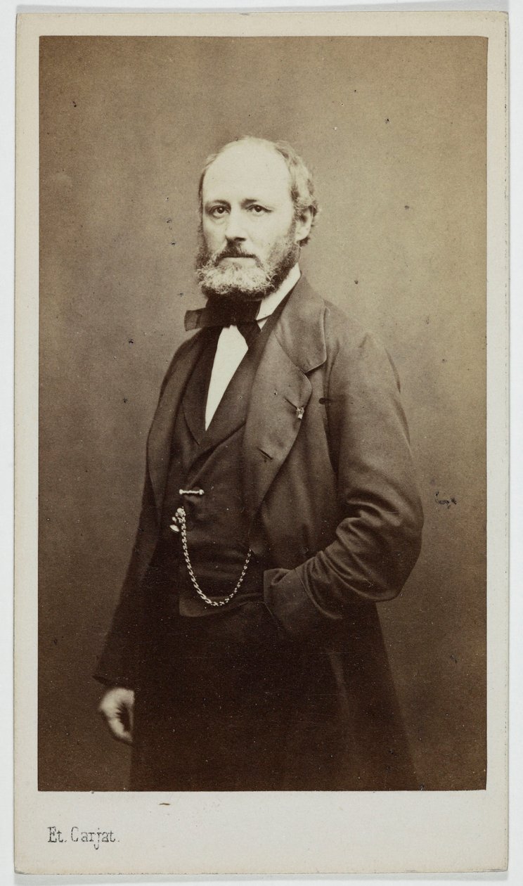 Retrato de Amédée Achard (1814-1875), romancista de Etienne Carjat