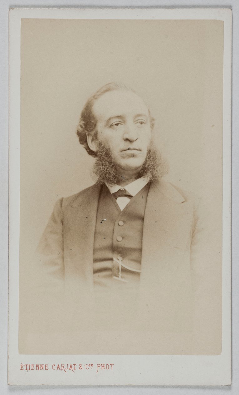 Retrato de Jules Ferry (1832-1893), político, advogado, ministro plenipotenciário de Etienne Carjat