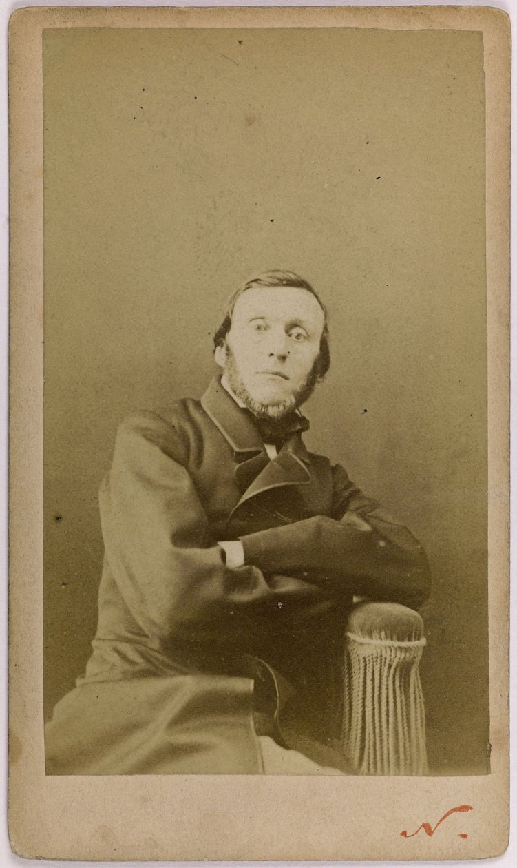 Retrato de Peyrat Alphonse, (1812 - 1890), (publicista, político) de Etienne Carjat