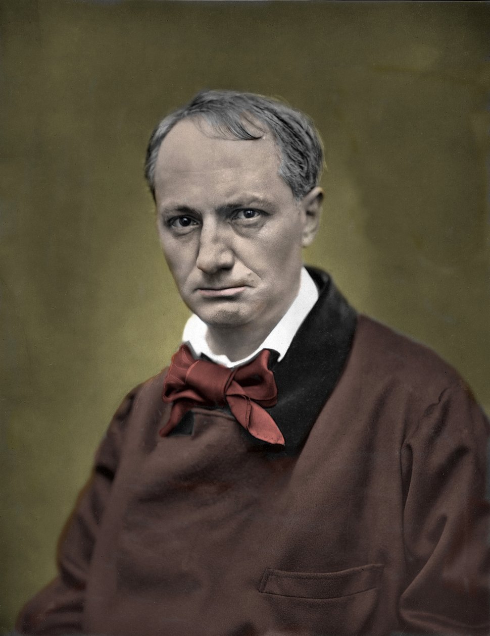 Retrato de Charles Baudelaire, nd de Etienne Carjat
