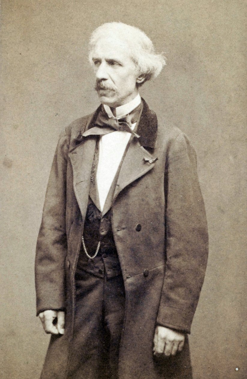 Retrato de Manuel Garcia Jr. de Etienne Carjat