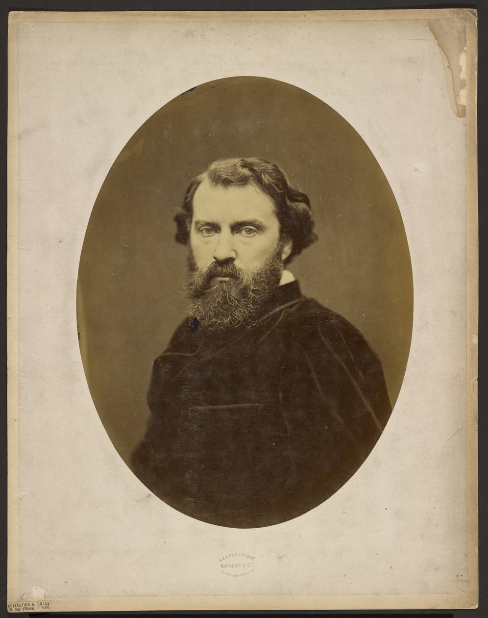 [Retrato de um homem]. de Etienne Carjat